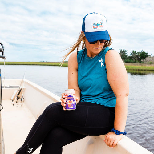 Load image into Gallery viewer, Hook 'Em Trucker Patch Hat