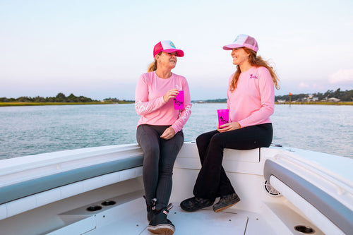 Load image into Gallery viewer, Girls Just Wanna Fish Trucker Hat