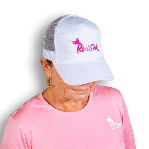 Load image into Gallery viewer, For the Girls Trucker Hat - White - Limited Edition