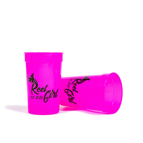 Load image into Gallery viewer, Reel Girl Color Changing Stadium Cup