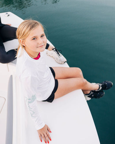 Load image into Gallery viewer, Youth Reel Girl Sunshirt