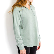 Load image into Gallery viewer, Reel Girl V-Neck Hoodie