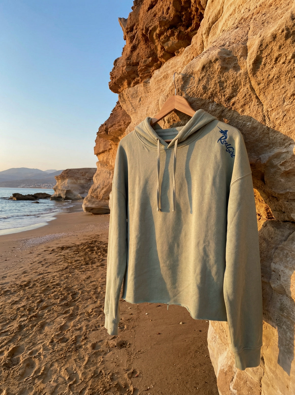 Reel Girl Crop Hoodie