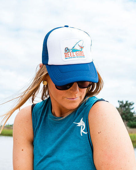 Hook 'Em Trucker Patch Hat