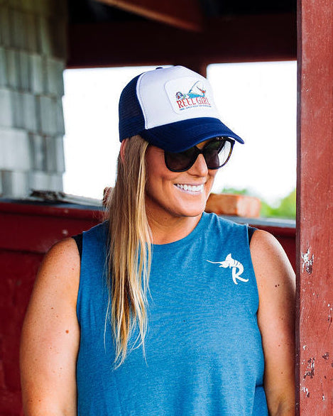Hook 'Em Trucker Patch Hat