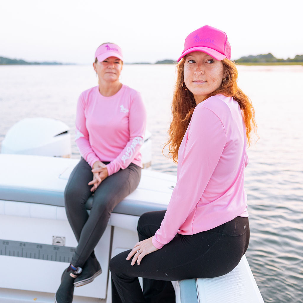 For the Girls Trucker Hat - Hot Pink - Limited Edition