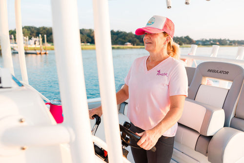 Load image into Gallery viewer, Girls Just Wanna Fish Trucker Hat
