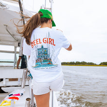 Load image into Gallery viewer, Reel Girls Hook &#39;Em Everytime Graphic Tee
