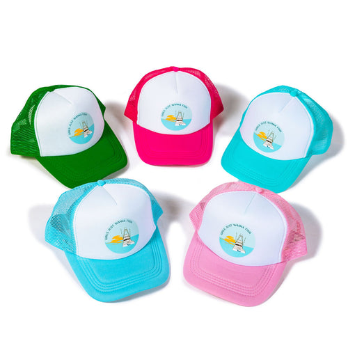 Girls Just Wanna Fish Trucker Hat