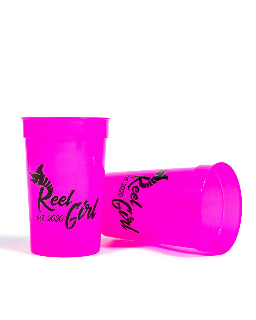 Reel Girl Color Changing Stadium Cup