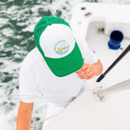 Girls Just Wanna Fish Trucker Hat
