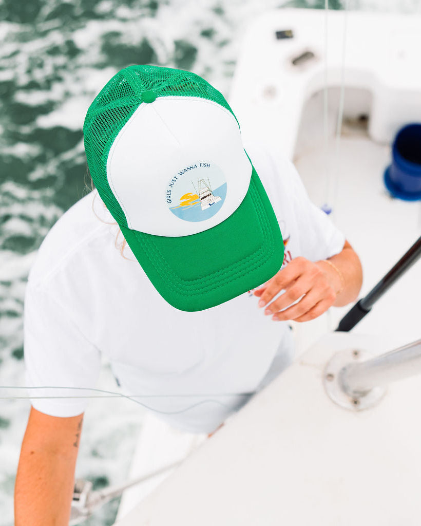 Girls Just Wanna Fish Trucker Hat