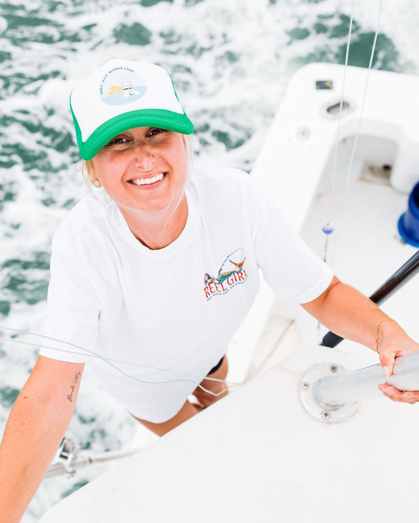 Girls Just Wanna Fish Trucker Hat