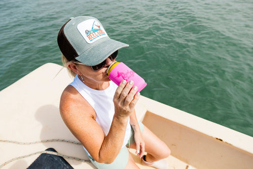 Load image into Gallery viewer, Reel Girl Koozie
