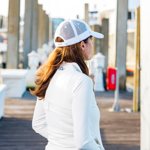For the Girls Trucker Hat - White - Limited Edition