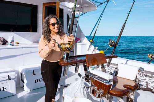 High Waist Reel Girl Leggings