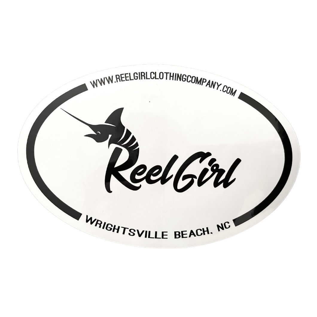 Reel Girl Sticker