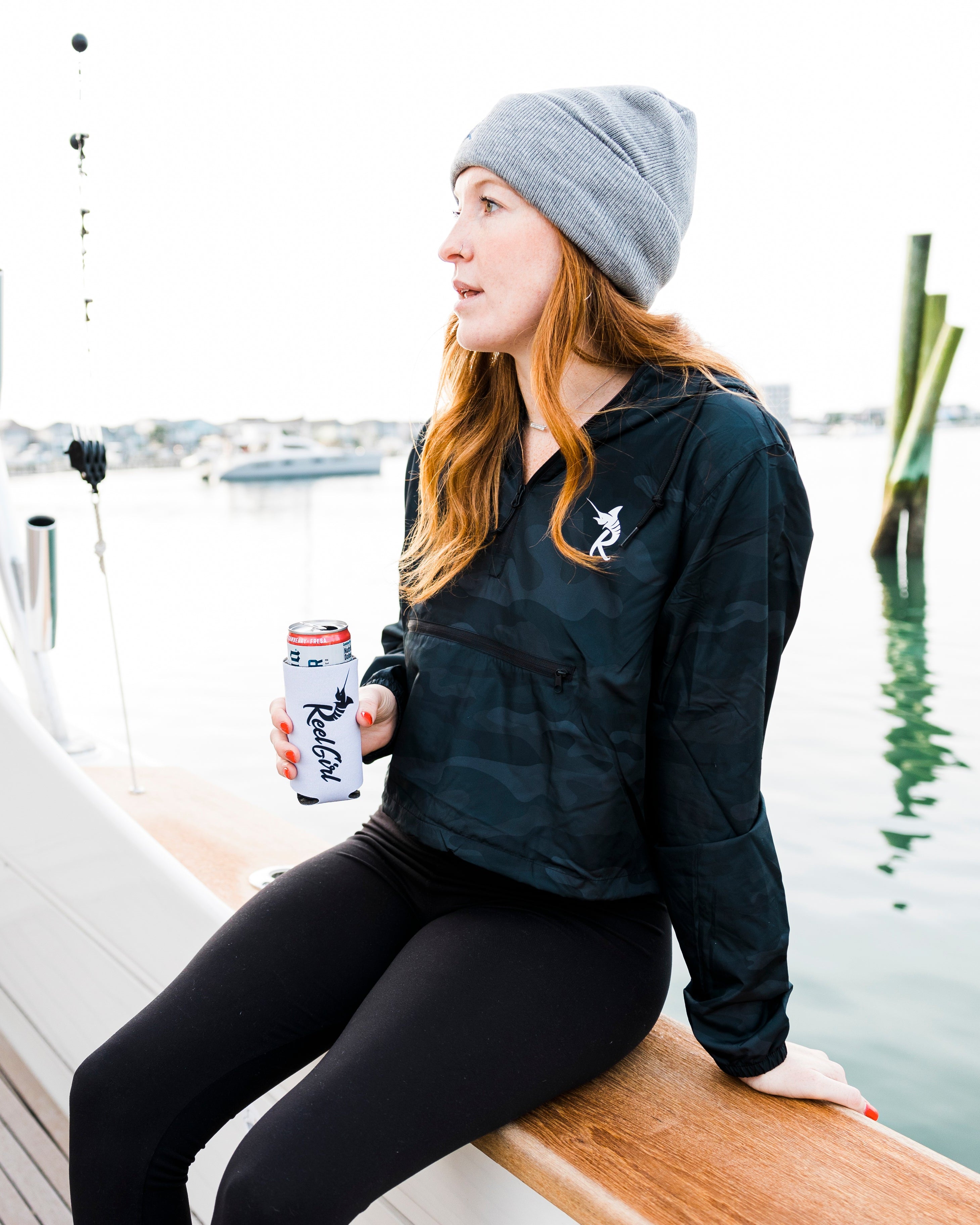 Reel Girl Slim Koozie